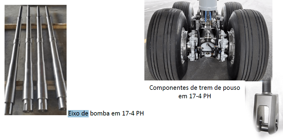 Engenharia de aplicação – Aço 17-4 PH (630 Cogne) para eixos de bombas