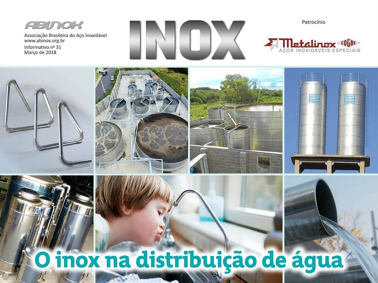 O inox na distribuição de água